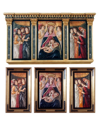 Tríptico con Granada de Botticelli Tríptico con Granada de Botticelli