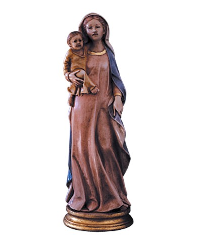 Virgen con Niño Peana Redonda Virgen con Niño Peana Redonda