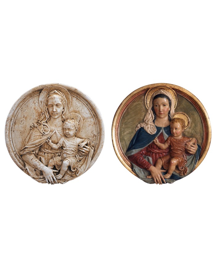 Virgen con Niño Redonda