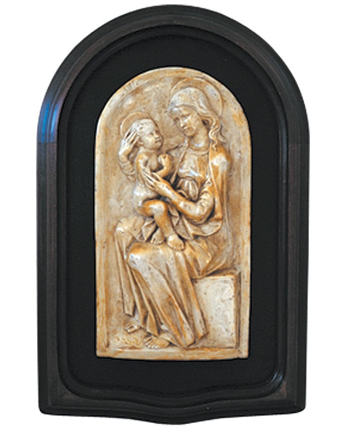 Virgen con Niño Sentada