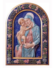 Virgen Central con Granada de Botticelli