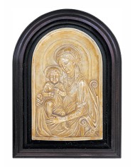 Virgen con Niño Óvalo