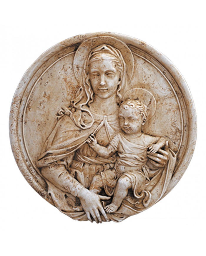 Virgen con Niño Redonda