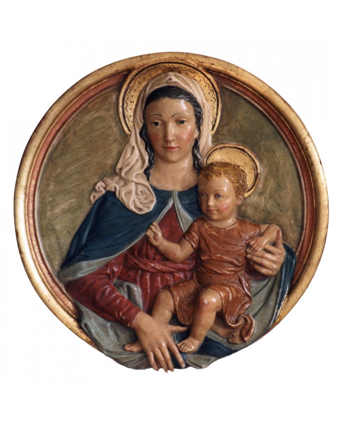 Virgen con Niño Redonda