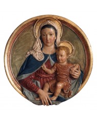 Virgen con Niño Redonda