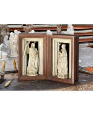 Díptico de la Anunciación de Van Eyck